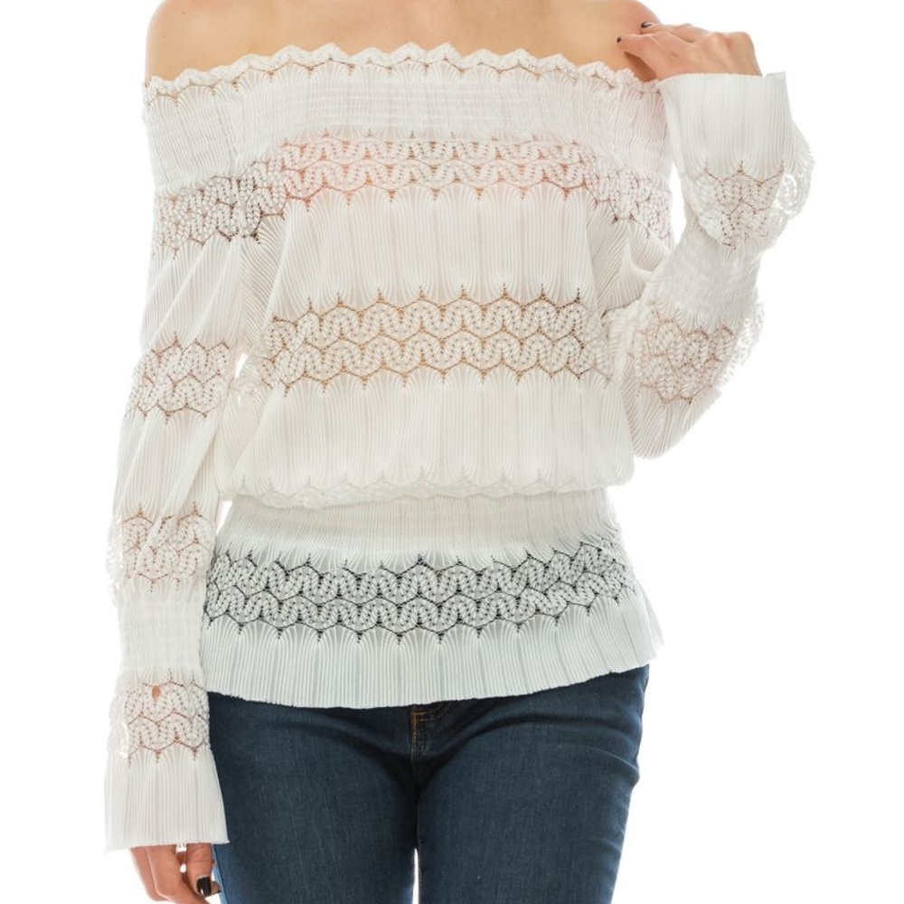 Off Shoulder Top - Picture 2 of 3